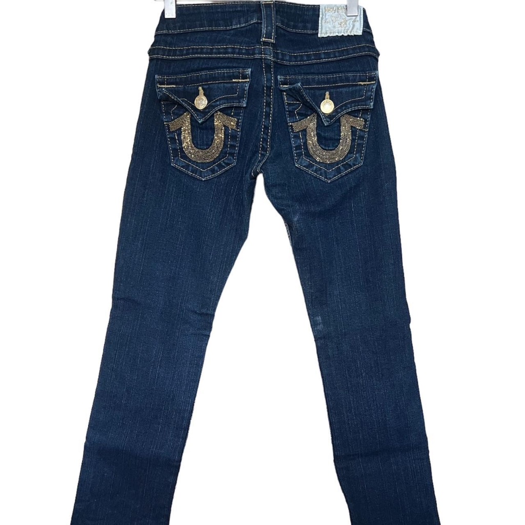 True Religion Dark Wash Billy Jeans